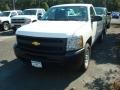 2011 Summit White Chevrolet Silverado 1500 Regular Cab  photo #1