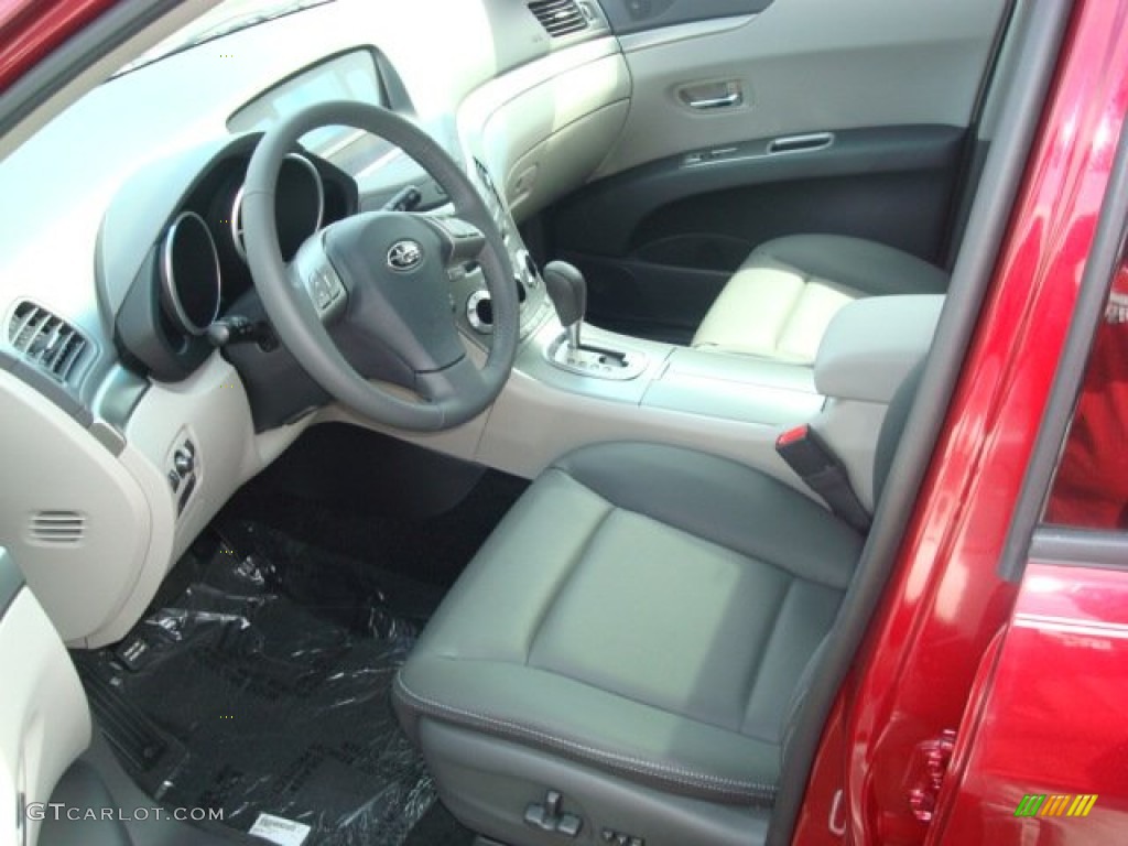 Slate Gray Interior 2011 Subaru Tribeca 3.6R Limited Photo #53623028