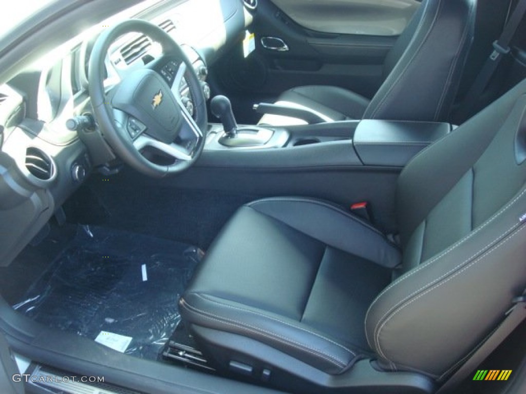 Black Interior 2012 Chevrolet Camaro SS/RS Convertible Photo #53623035