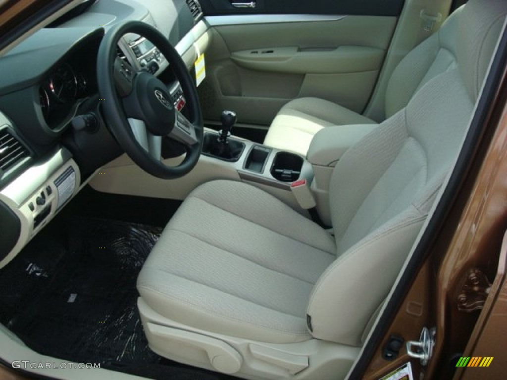2011 Outback 2.5i Wagon - Caramel Bronze Pearl / Warm Ivory photo #2