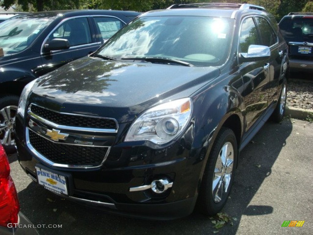 2012 Equinox LTZ AWD - Black / Jet Black photo #1