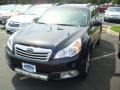 2011 Crystal Black Silica Subaru Outback 2.5i Limited Wagon  photo #1