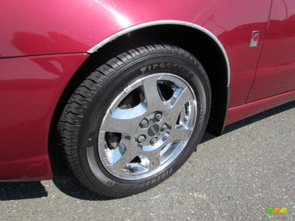 2005 L Series L300 Sedan - Berry Red / Grey photo #3