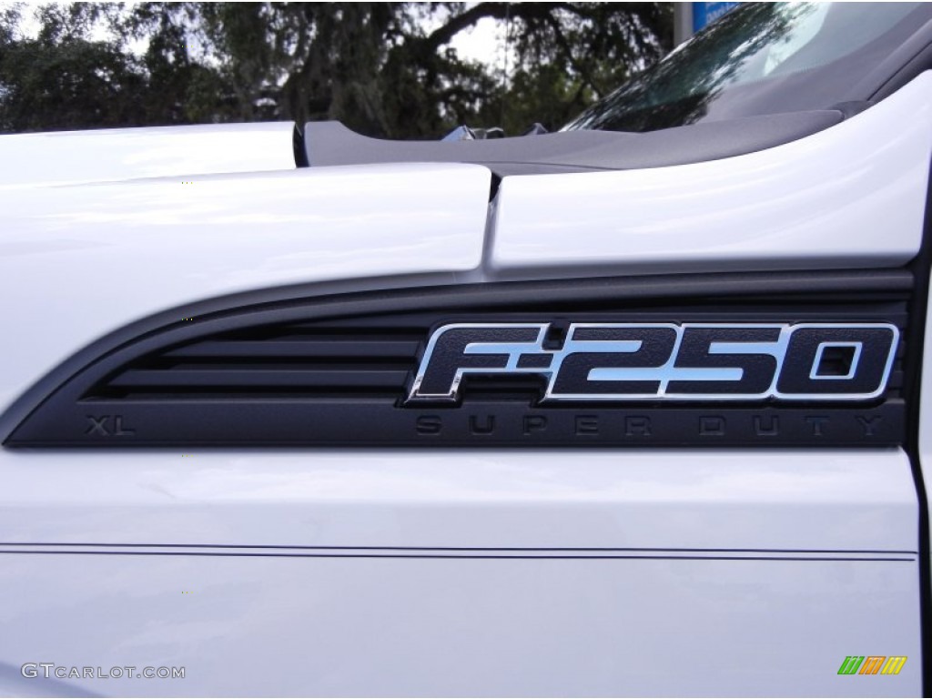 2012 Ford F250 Super Duty XL Crew Cab Marks and Logos Photo #53624597