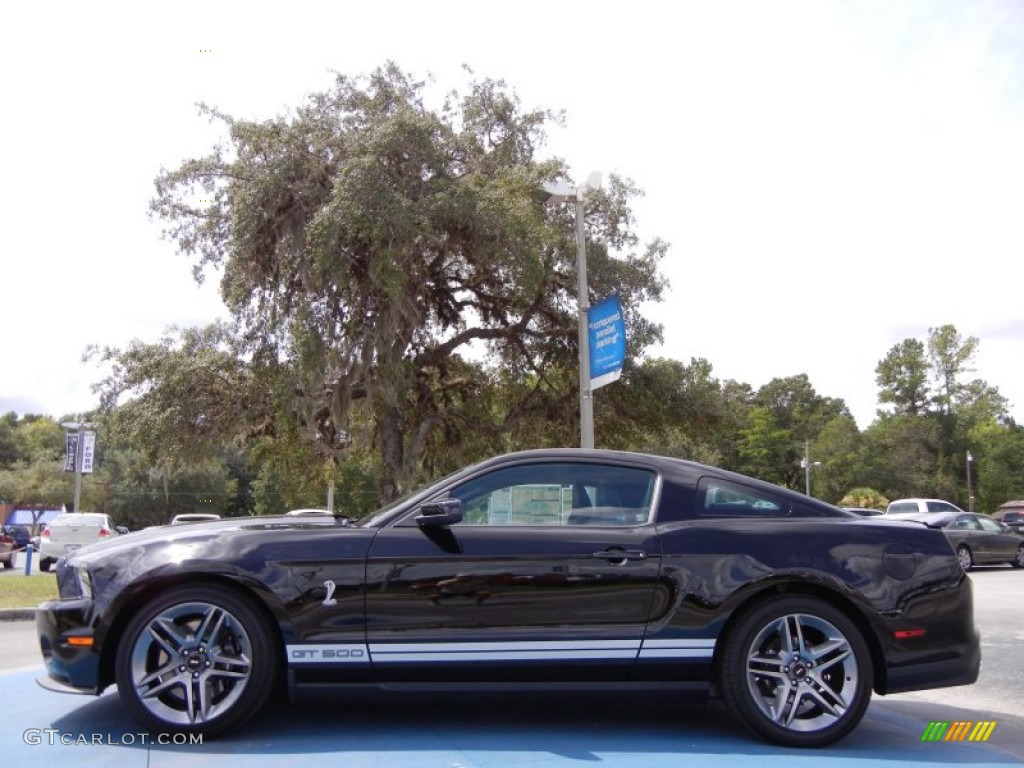 Black 2012 Ford Mustang Shelby GT500 Coupe Exterior Photo #53624738