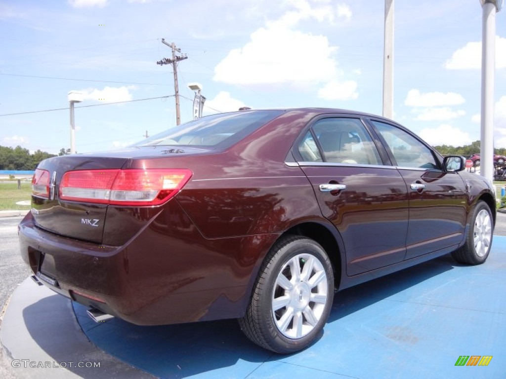 Cinnamon Metallic 2012 Lincoln MKZ FWD Exterior Photo #53625036