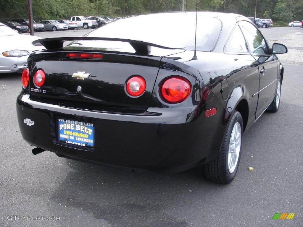 2007 Cobalt LT Coupe - Black / Ebony photo #4