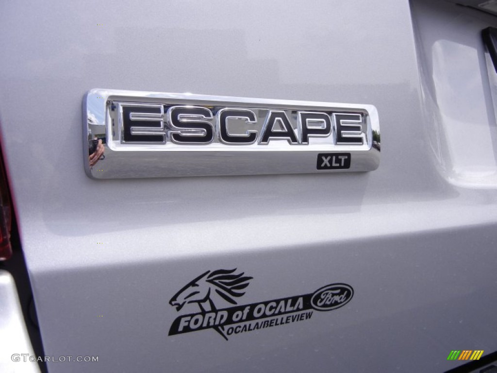 2012 Escape XLT - Ingot Silver Metallic / Charcoal Black photo #4