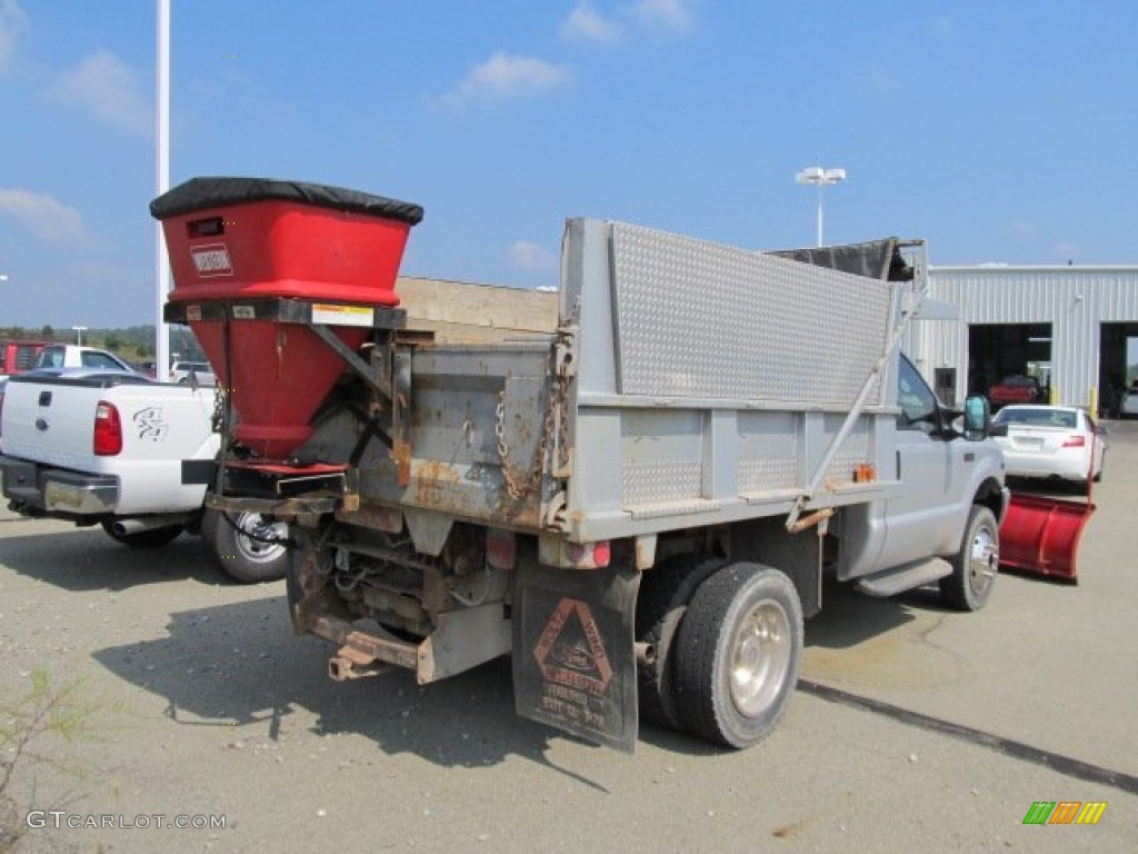 2002 F450 Super Duty Regular Cab 4x4 Plow Truck - Silver Metallic / Medium Graphite photo #11