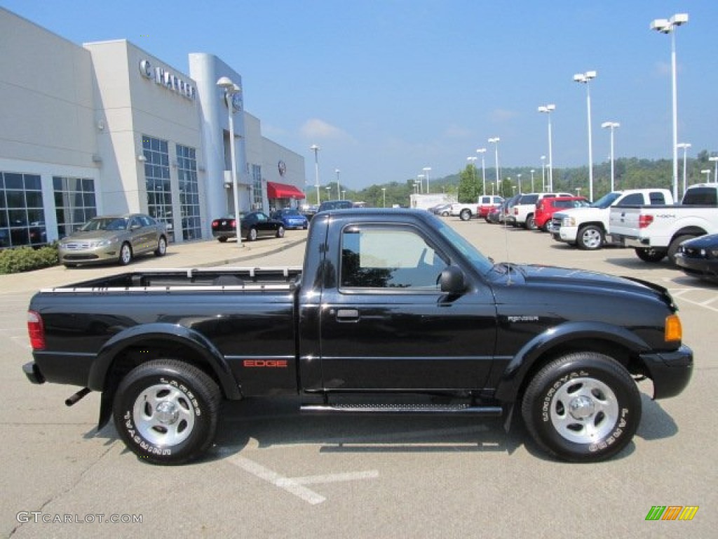 Black 2003 Ford Ranger Edge Regular Cab 4x4 Exterior Photo #53625680