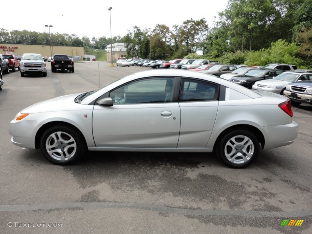 Silver Nickel 2004 Saturn ION 3 Quad Coupe Exterior Photo #53625683