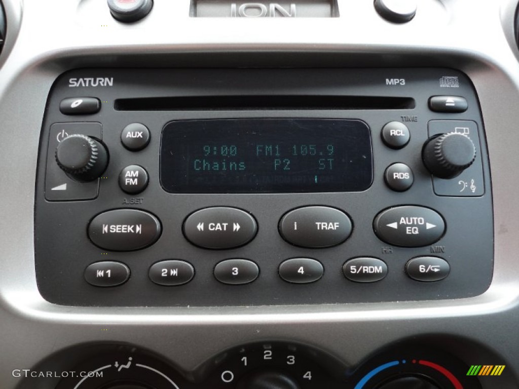 2004 Saturn ION 3 Quad Coupe Audio System Photo #53625818