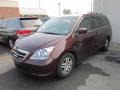 2007 Dark Cherry Pearl Honda Odyssey EX-L  photo #3