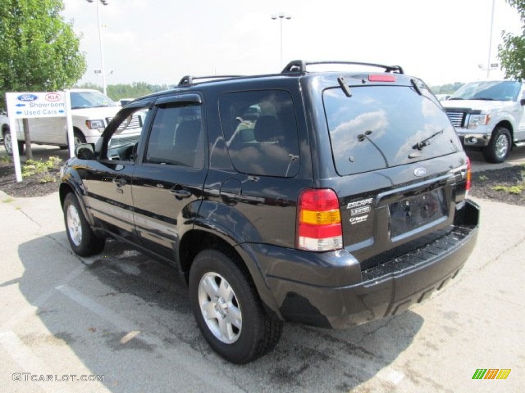 2006 Escape Limited 4WD - Black / Ebony Black photo #9