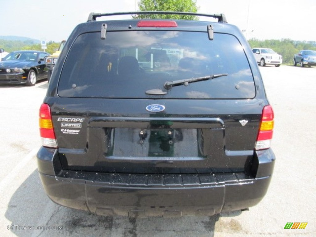 2006 Escape Limited 4WD - Black / Ebony Black photo #10