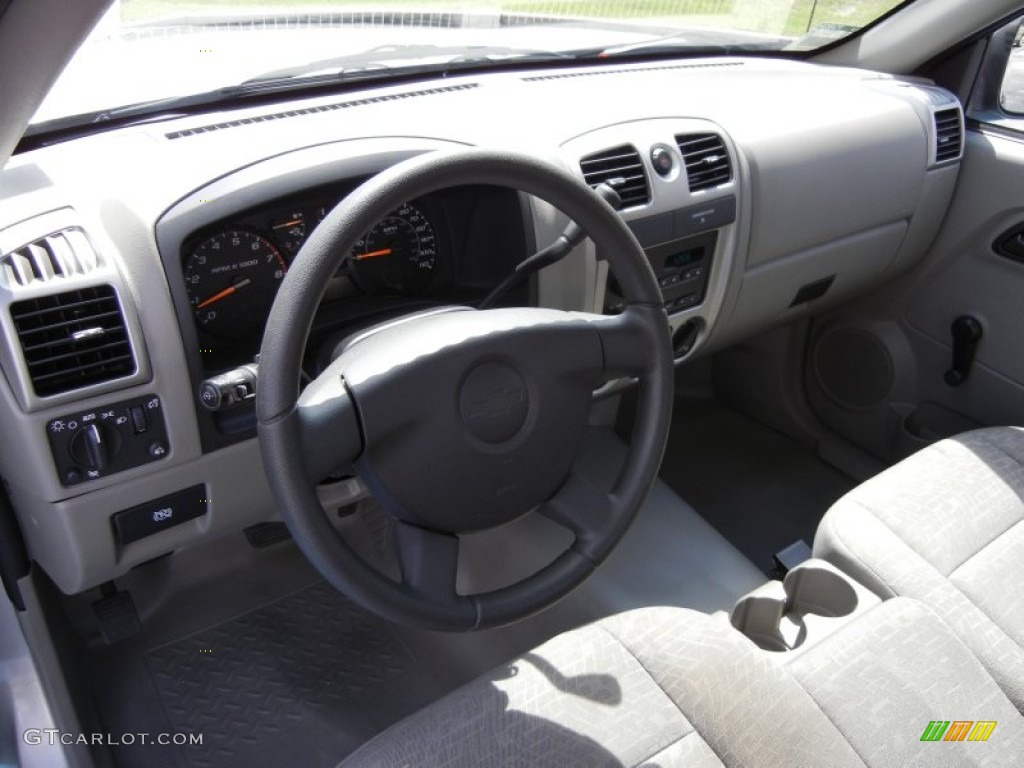 2007 Colorado Work Truck Regular Cab - Silver Birch Metallic / Medium Pewter photo #15