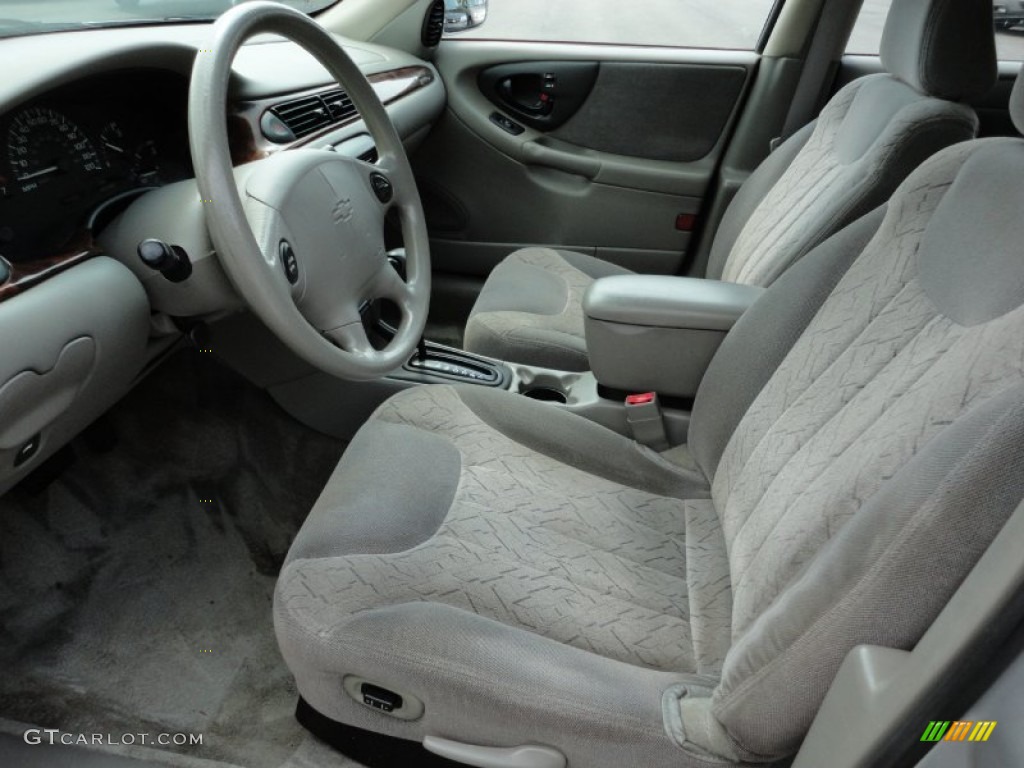 2002 Malibu LS Sedan - Galaxy Silver Metallic / Gray photo #9