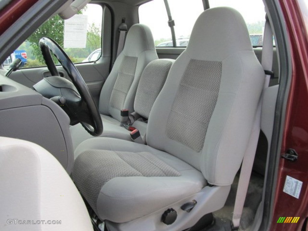Medium Graphite Grey Interior 2003 Ford F150 XL Regular Cab 4x4 Photo #53627360