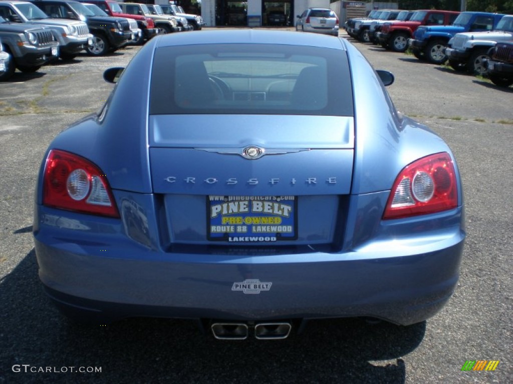 2006 Crossfire Limited Coupe - Aero Blue Pearl / Dark Slate Gray photo #6