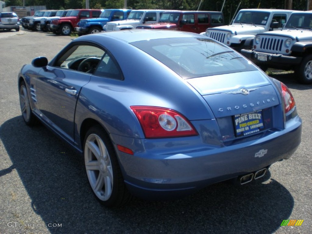 2006 Crossfire Limited Coupe - Aero Blue Pearl / Dark Slate Gray photo #7