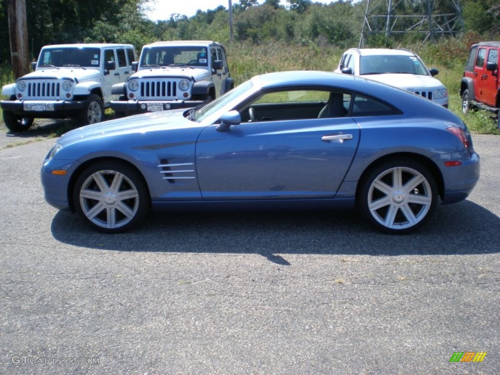 2006 Crossfire Limited Coupe - Aero Blue Pearl / Dark Slate Gray photo #8