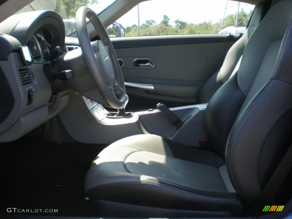 Dark Slate Gray Interior 2006 Chrysler Crossfire Limited Coupe Photo #53628025