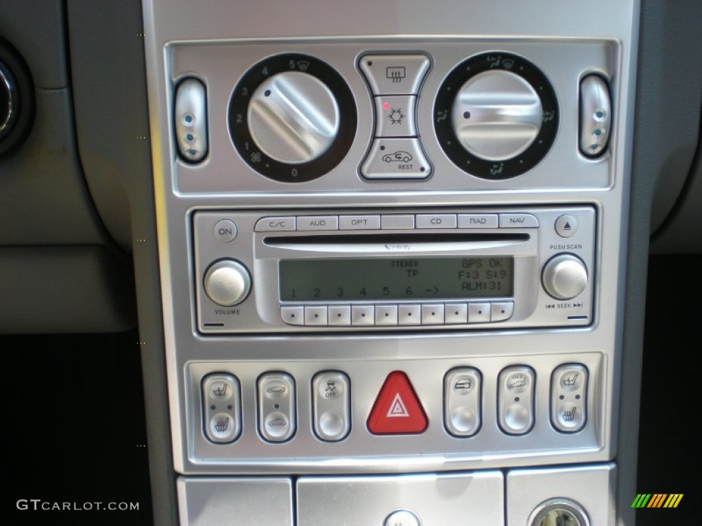 2006 Chrysler Crossfire Limited Coupe Audio System Photo #53628039