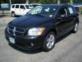 Brilliant Black Crystal Pearl 2010 Dodge Caliber Uptown