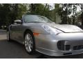 Arctic Silver Metallic - 911 Turbo S Cabriolet Photo No. 30