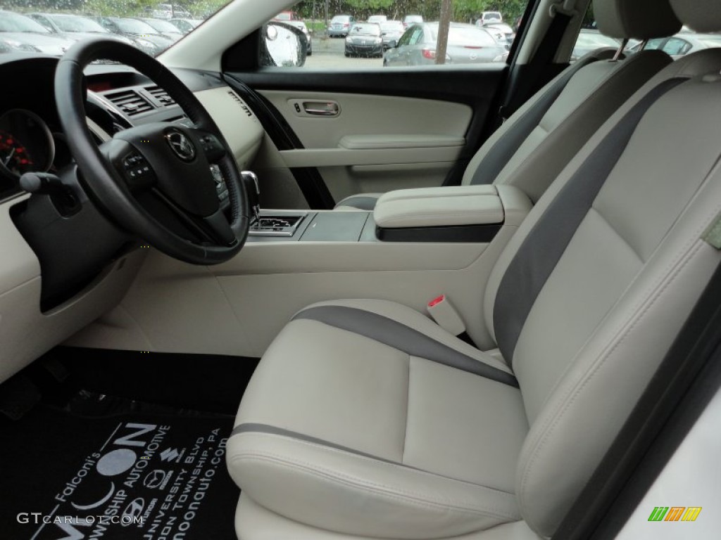 Sand Interior 2010 Mazda CX-9 Touring AWD Photo #53629777