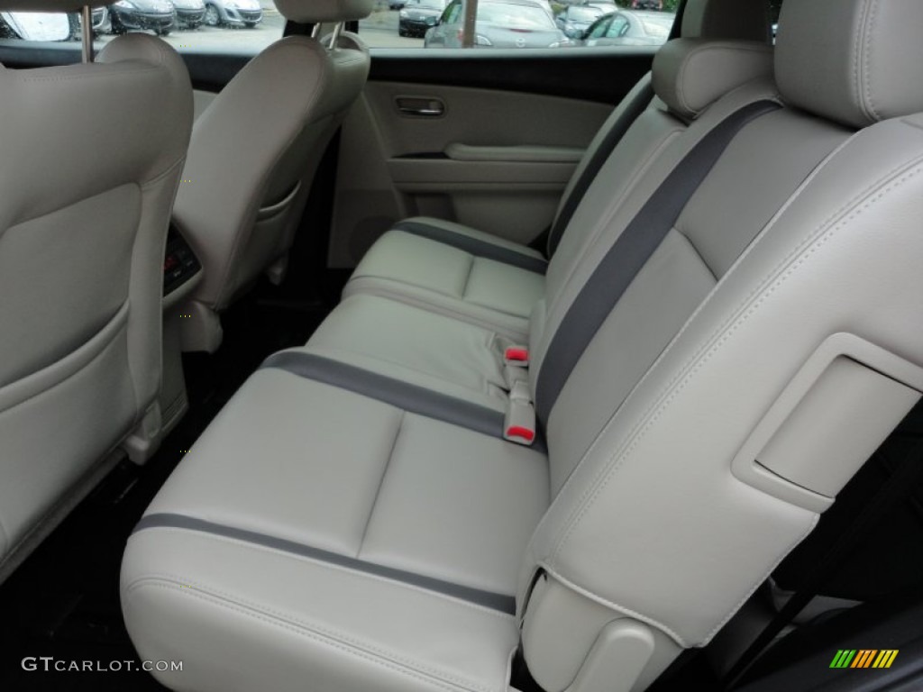 Sand Interior 2010 Mazda CX-9 Touring AWD Photo #53629791