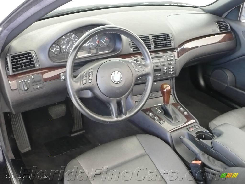 2004 3 Series 325i Convertible - Orient Blue Metallic / Black photo #13