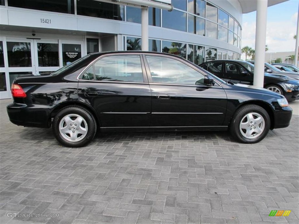 Flamenco Black Pearl 1999 Honda Accord EX V6 Sedan Exterior Photo #53630745