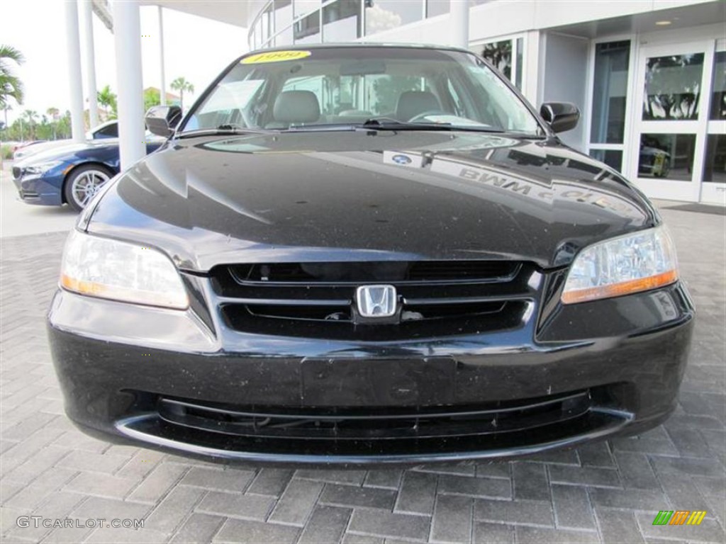 Flamenco Black Pearl 1999 Honda Accord EX V6 Sedan Exterior Photo #53630856