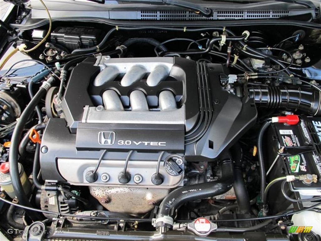 1999 Honda Accord EX V6 Sedan Engine Photos