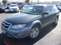 2009 Diamond Gray Metallic Subaru Outback 2.5i Limited Wagon  photo #3