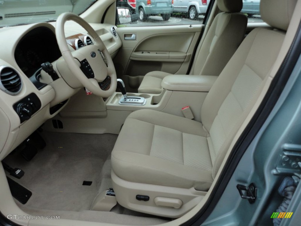 Pebble Beige Interior 2007 Ford Freestyle SEL Photo #53631110
