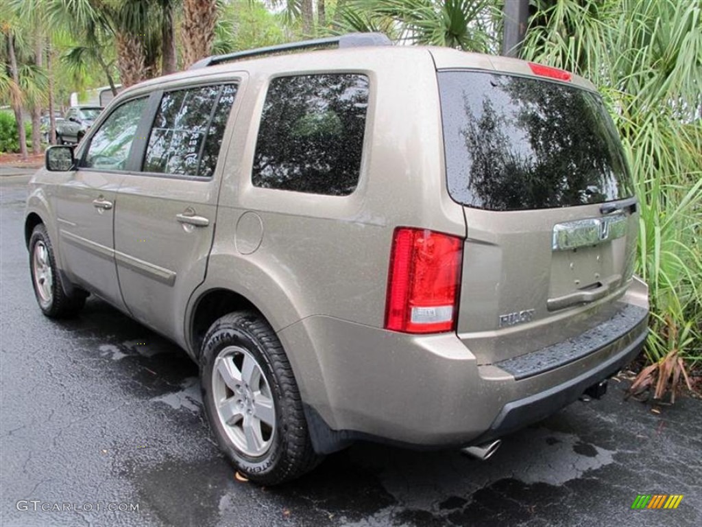 Mocha Metallic 2011 Honda Pilot EX Exterior Photo #53631566