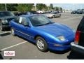 1995 Brilliant Blue Metallic Pontiac Sunfire SE Coupe  photo #1