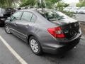 Polished Metal Metallic 2012 Honda Civic LX Sedan Exterior