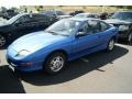 Brilliant Blue Metallic 1995 Pontiac Sunfire SE Coupe Exterior
