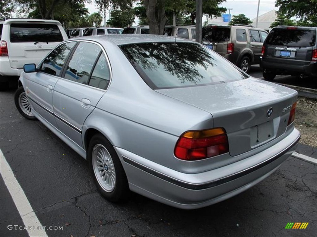 Titanium Silver Metallic 1999 BMW 5 Series 540i Sedan Exterior Photo #53631699