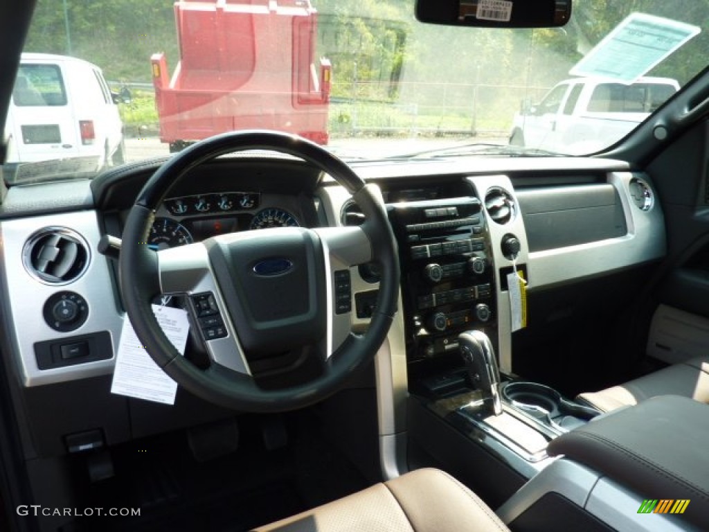 2011 F150 Platinum SuperCrew 4x4 - Golden Bronze Metallic / Sienna Brown/Black photo #10