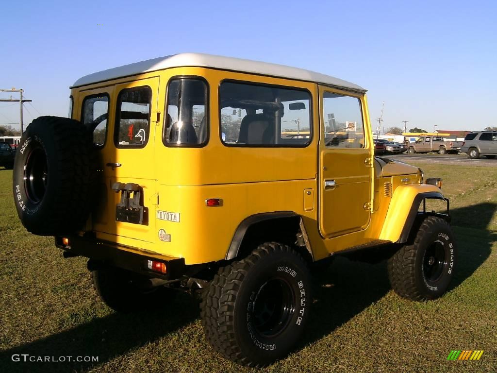 1977 Land Cruiser FJ40 - Yellow / Black photo #5