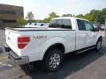 2011 White Platinum Metallic Tri-Coat Ford F150 XLT SuperCab 4x4  photo #2