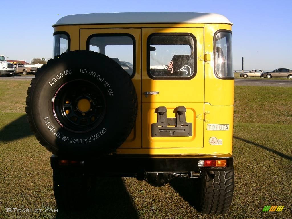 1977 Land Cruiser FJ40 - Yellow / Black photo #6