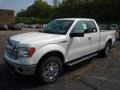 White Platinum Metallic Tri-Coat - F150 XLT SuperCab 4x4 Photo No. 5