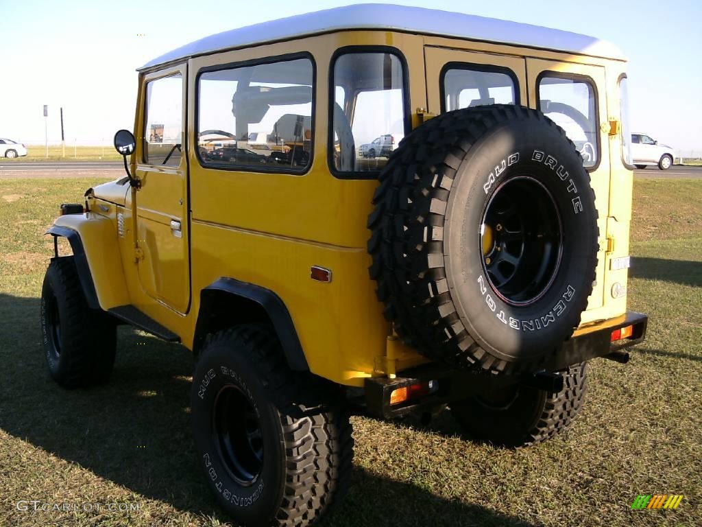 1977 Land Cruiser FJ40 - Yellow / Black photo #7