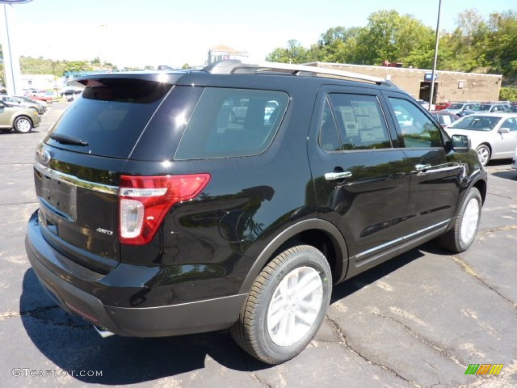 Black 2012 Ford Explorer XLT 4WD Exterior Photo #53633111