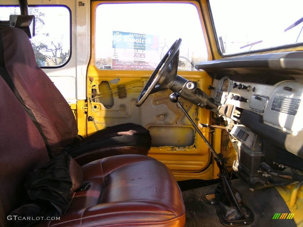 1977 Land Cruiser FJ40 - Yellow / Black photo #9